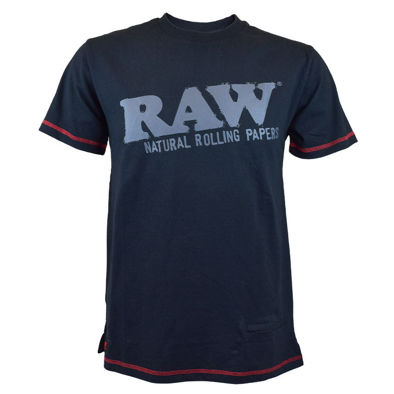 71616529262 RAW Core TShirt Zipper Stash Pocket BLACK 01