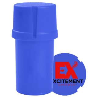 MT Medtainer Container Grinder EXCITEMENT LOGO MEDTAINER 20 DRAM 01