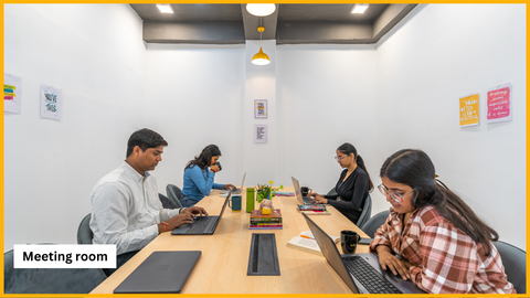 Meeting area at Artbuzz Dehradun