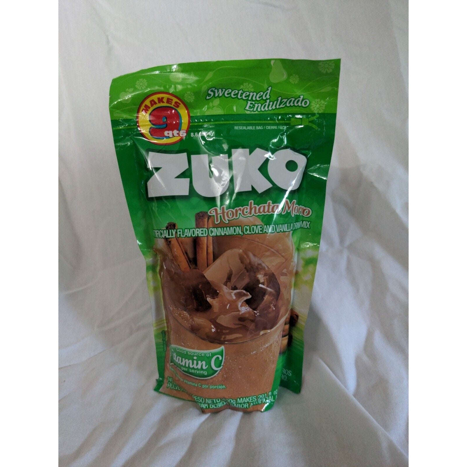 Zuko Aguas Frescas Horchata Morro 14.1 Ounce Bag