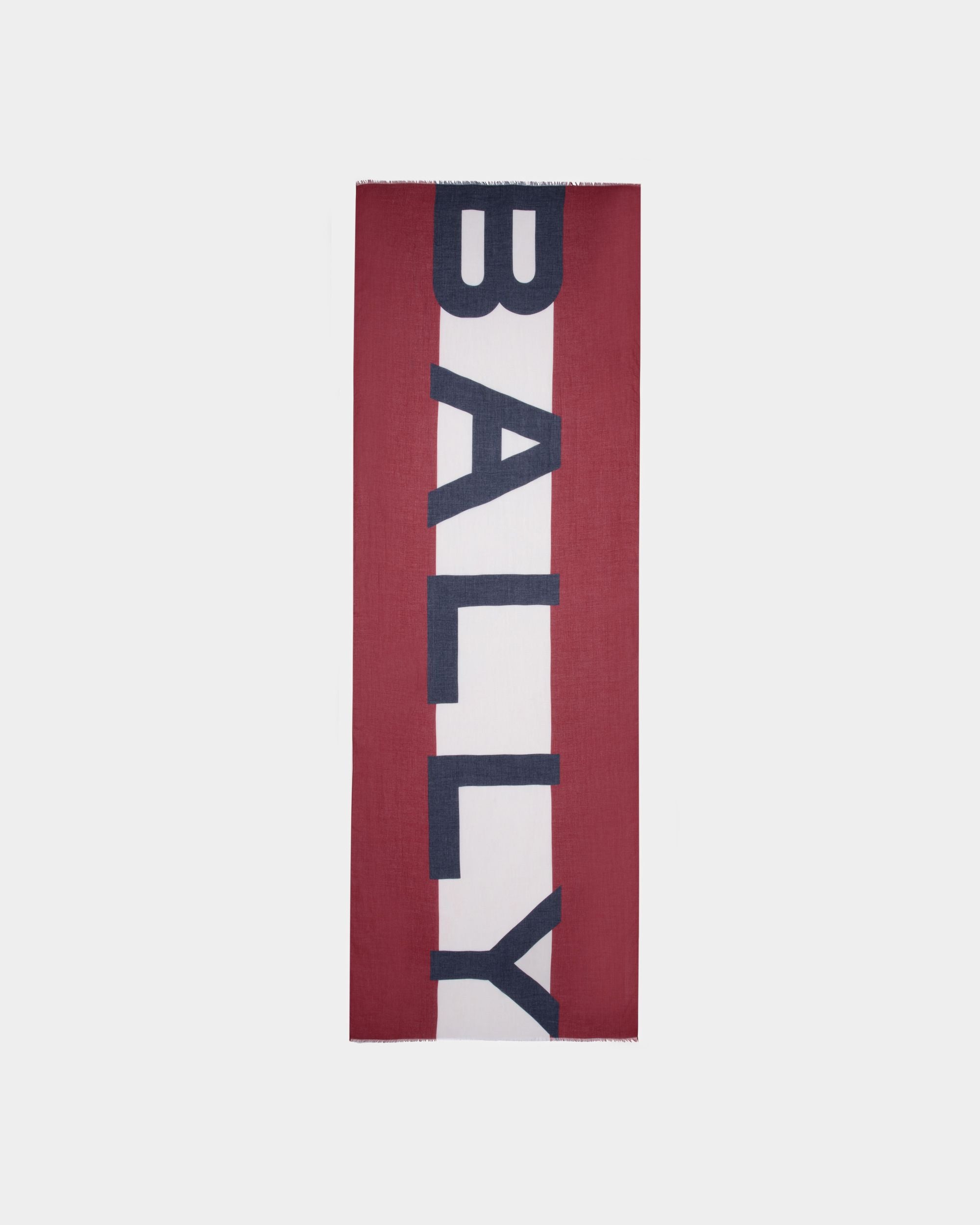 Mehrfarbiger Schal für Herren | Bally | Still Life Oberteil