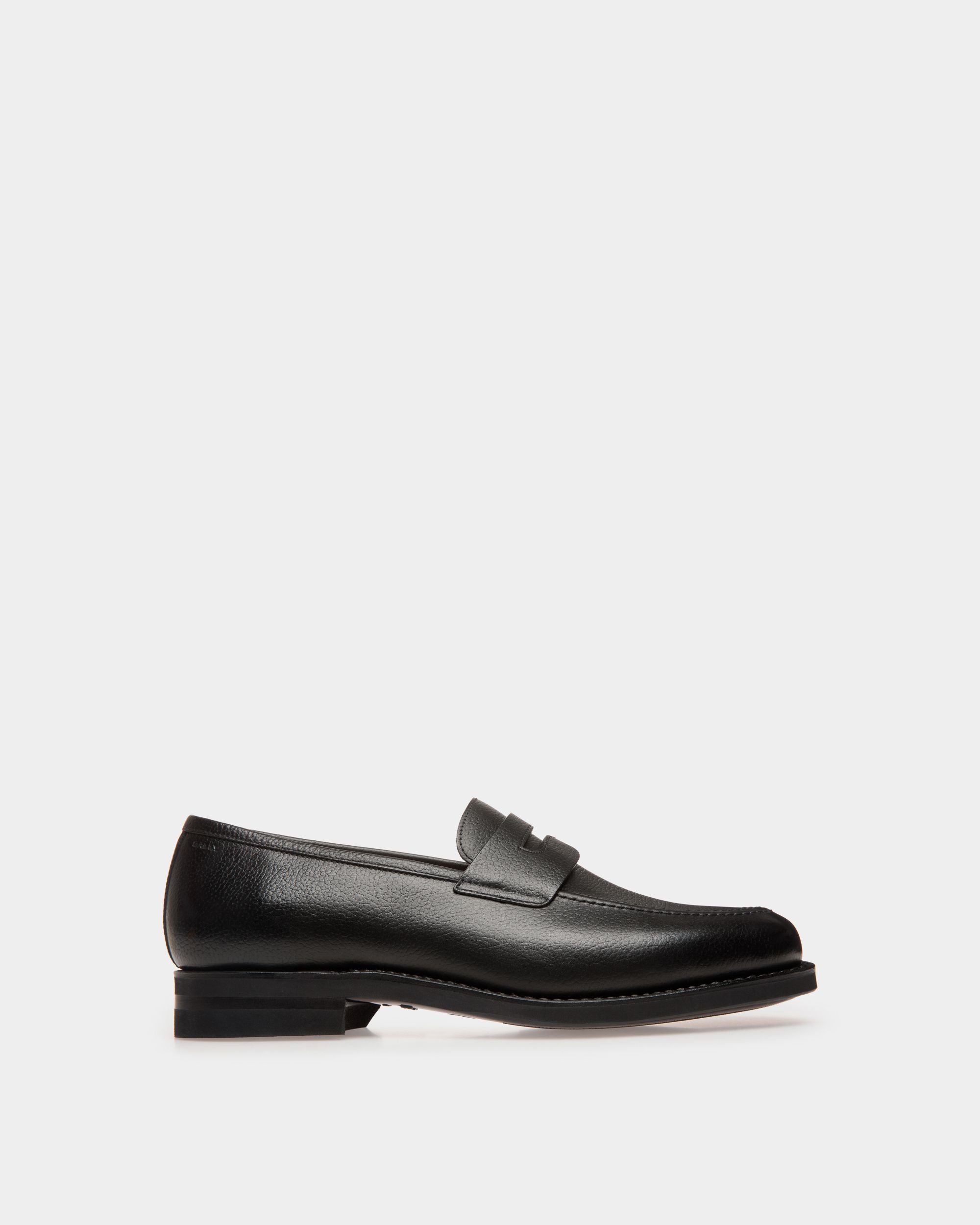 Schoenen | Loafer für Herren aus geprägtem Leder in Schwarz | Bally | Still Life Seite
