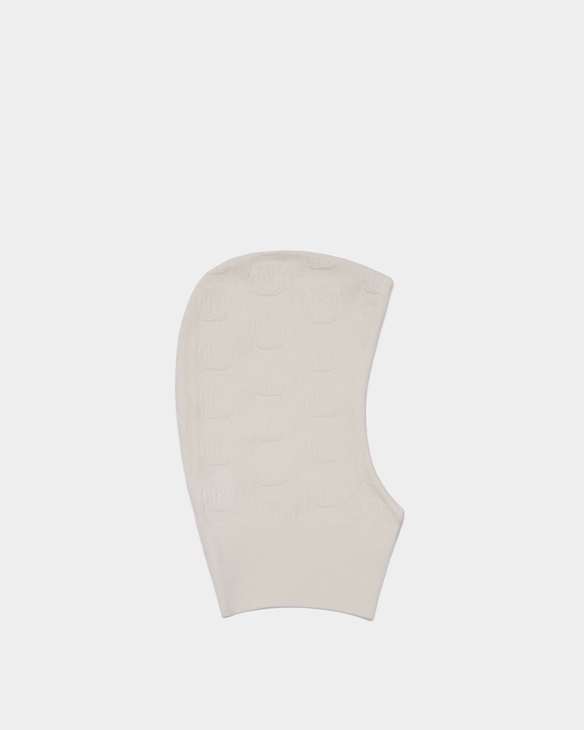 Women's Balaclava in Beige Wool | Bally | Still Life Front