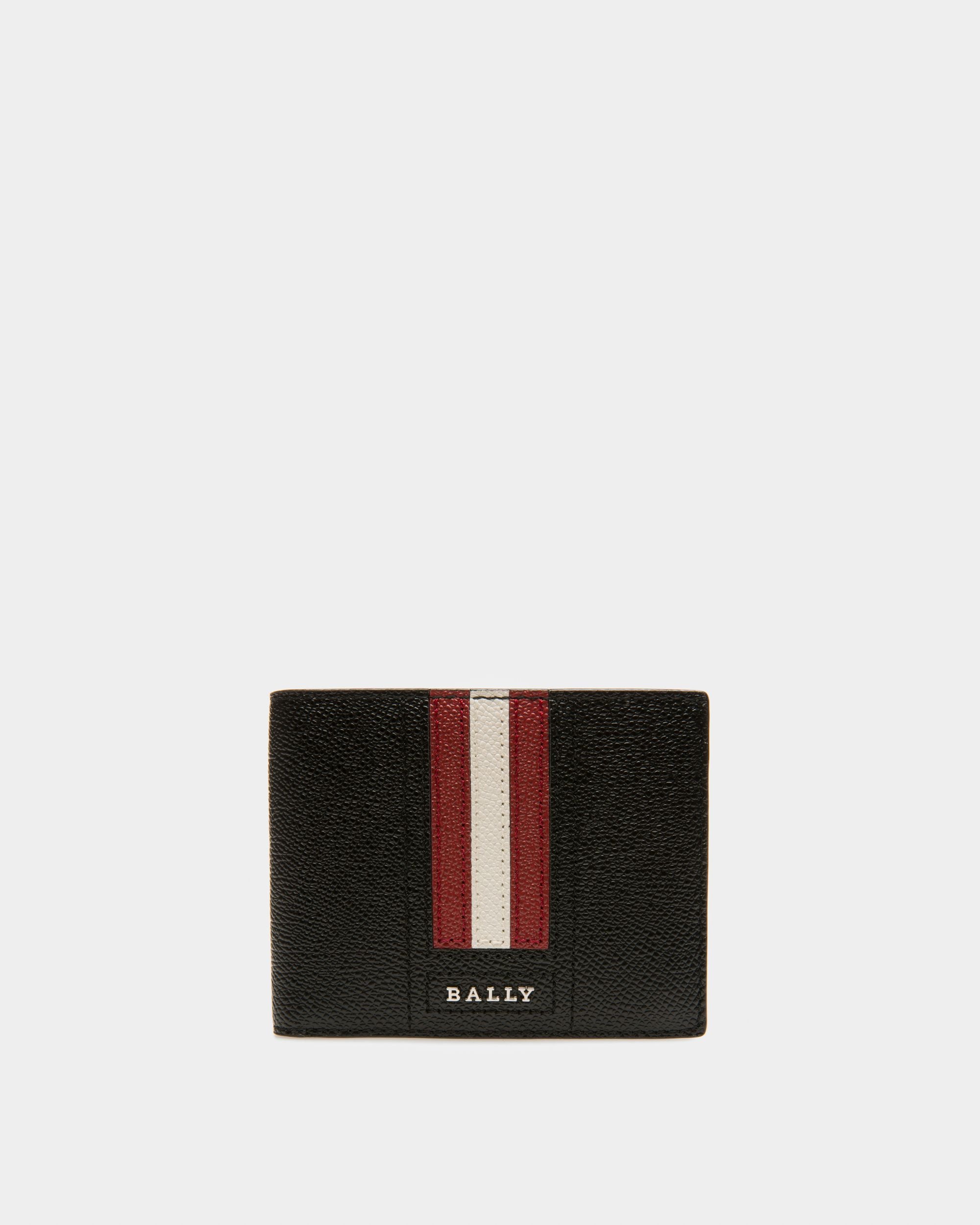 Trasai | Men's Wallet | Black Leather | Bally | Still Life Front