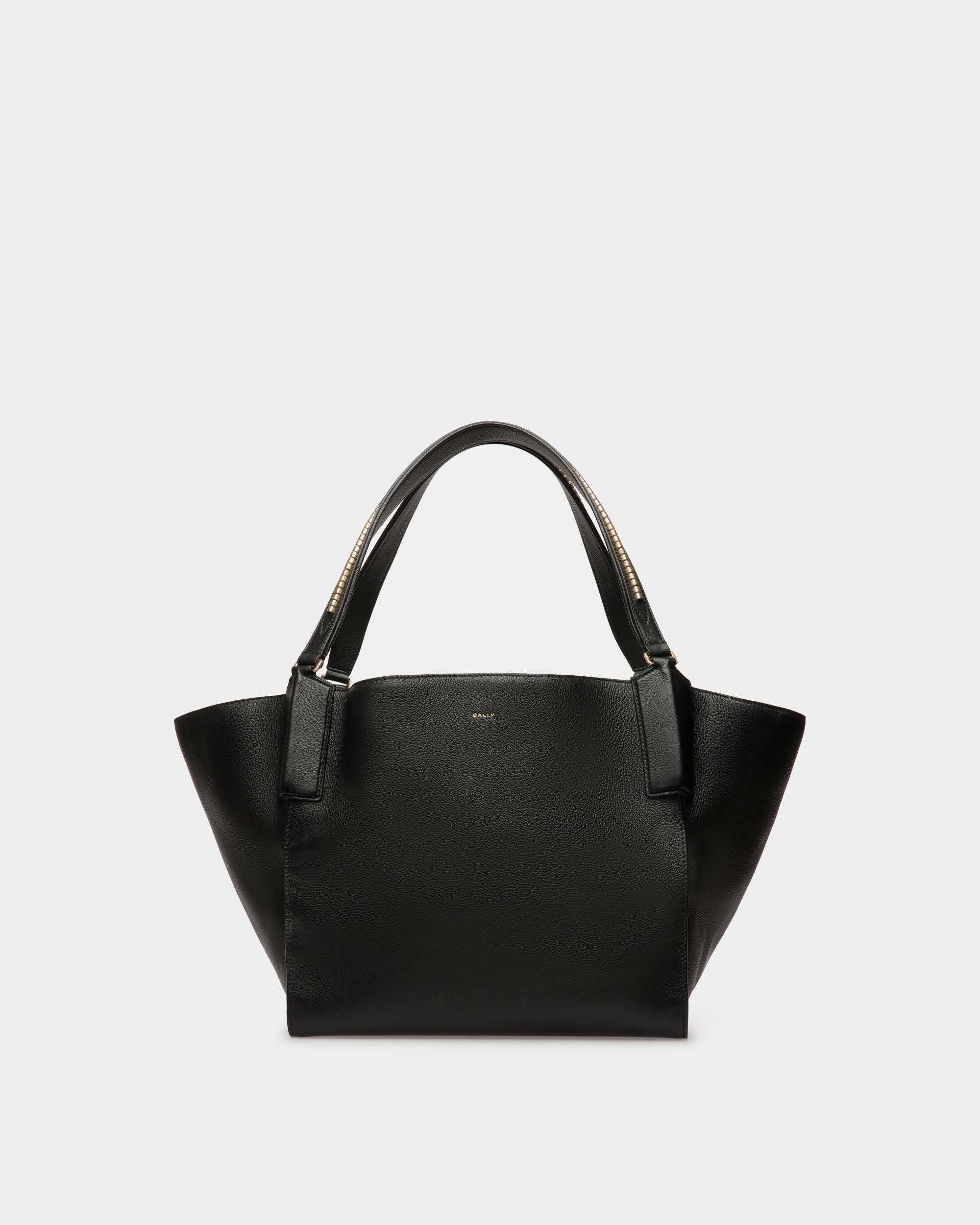 Men's Arkle Large Shopper In Black Leather | Bally | Still Life Front