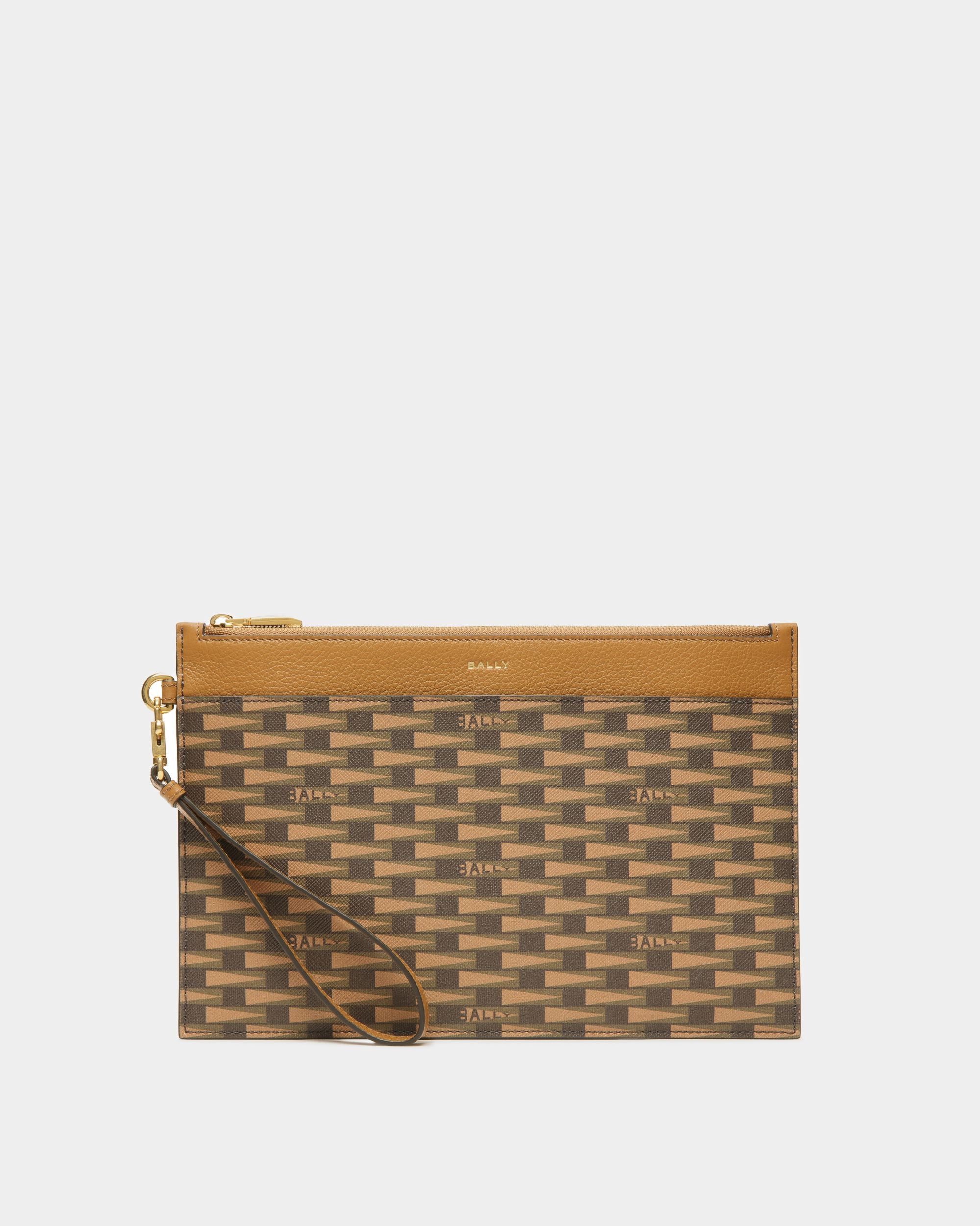 Pennant Necessaire | Men's Necessaire | Desert TPU | Bally | Still Life Front