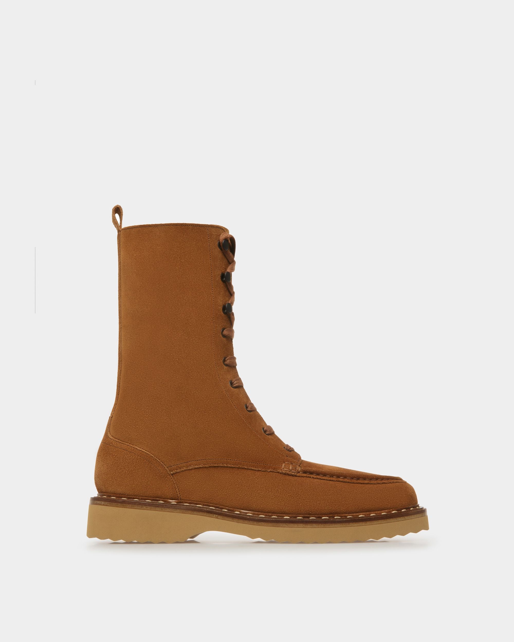 Novarno | Men's Boots | Brown Leather | Bally | Still Life Side