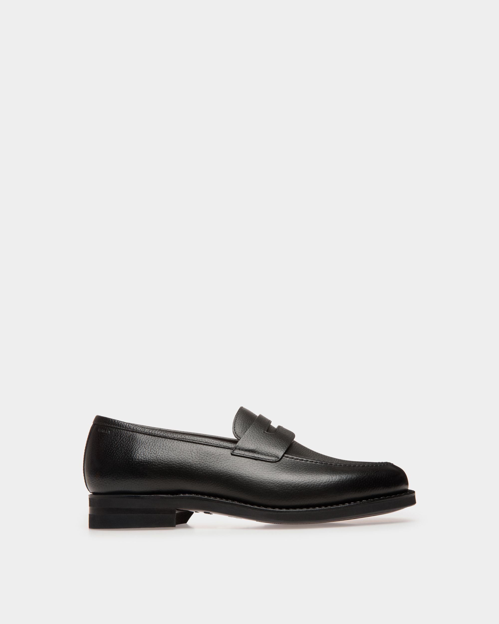 Men's Schoenen Loafer in Embossed Leather | Bally | Still Life Side