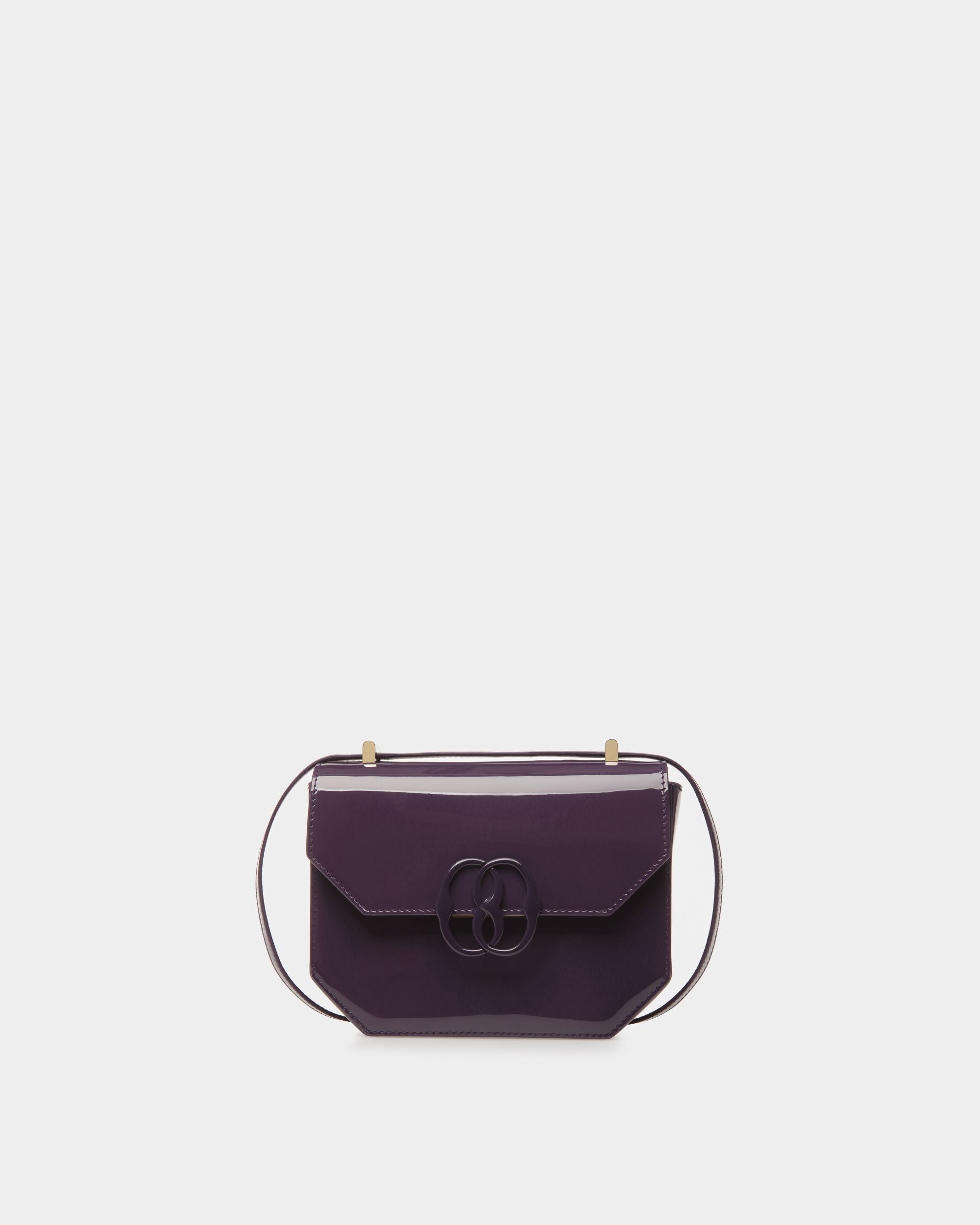 Emblem Folio | Women's Minibag | Orchid Leather | Bally | Still Life Front
