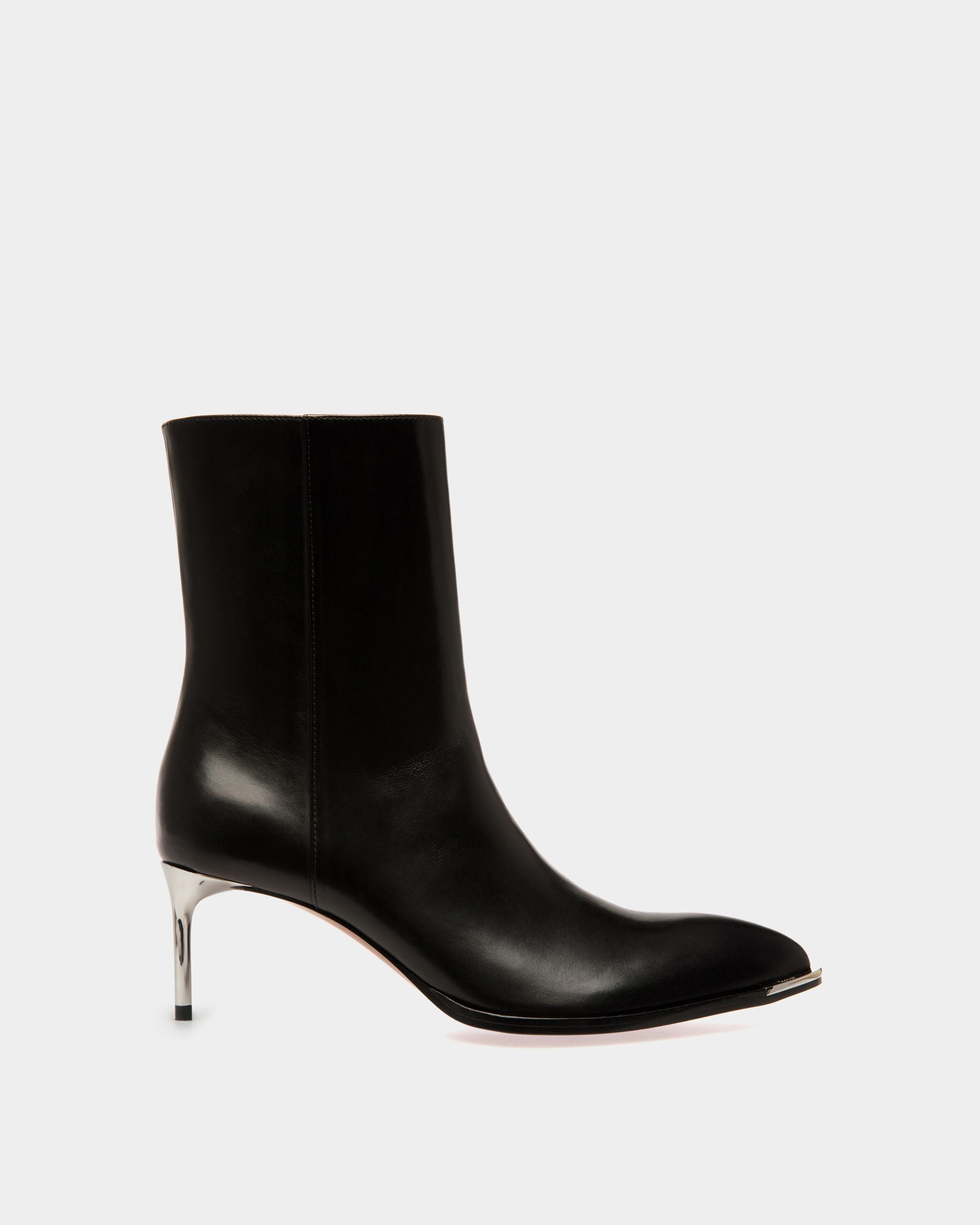 Hannika | Women's Boots |Black Leather | Bally | Still Life Side