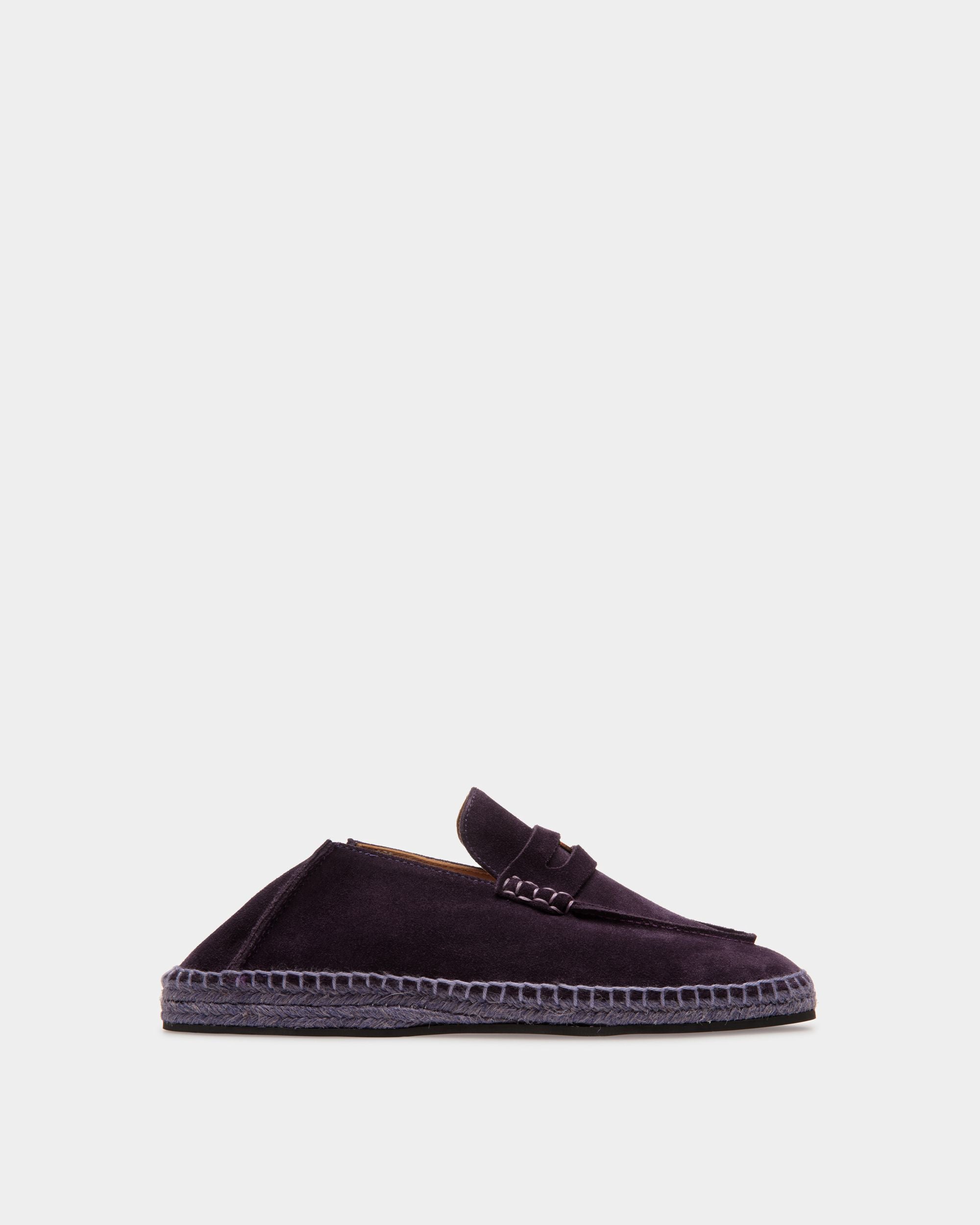Kolby | Women's Espadrilles | Orchid Leather | Bally | Still Life Side