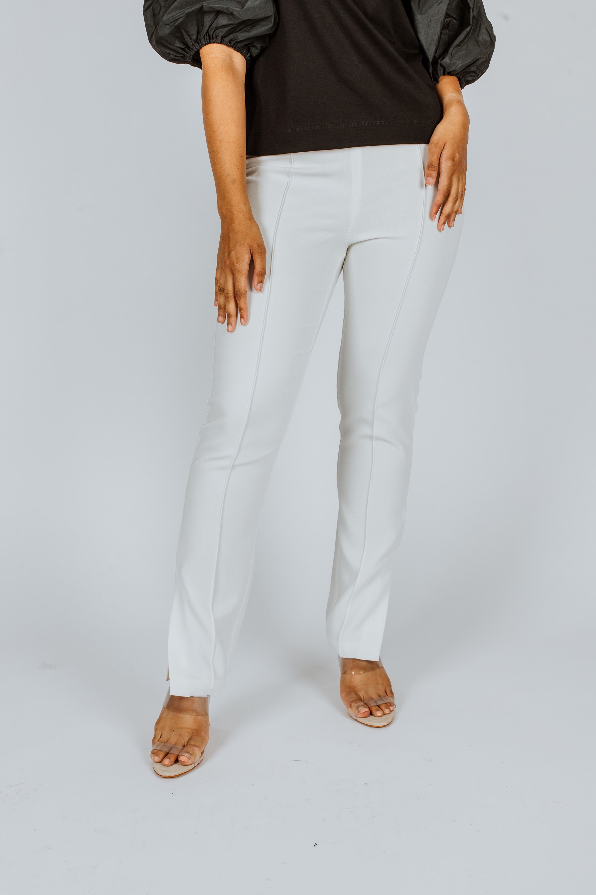 NEW* DEX, Paris Cropped Pintuck Pants