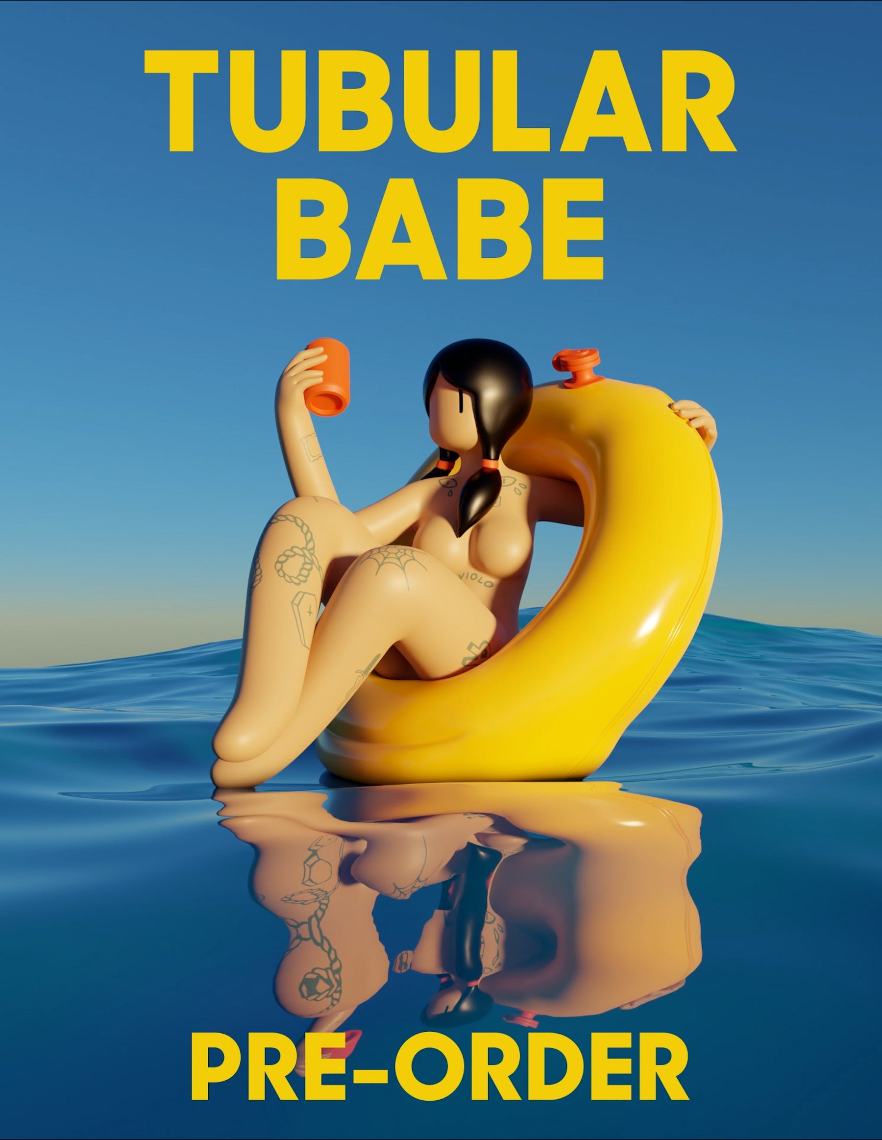 tubular babe 3D pre-order picture