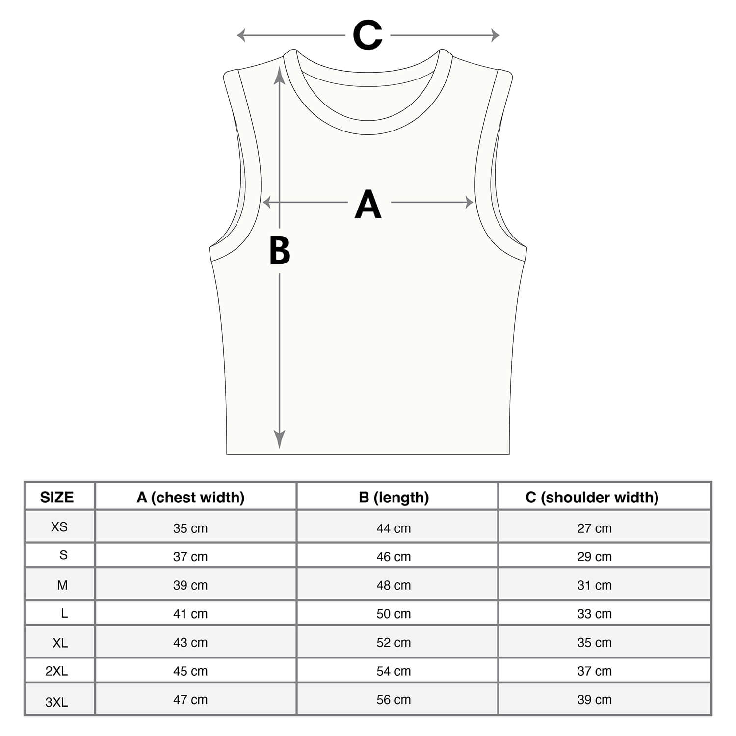 size-chart-women-tanktop