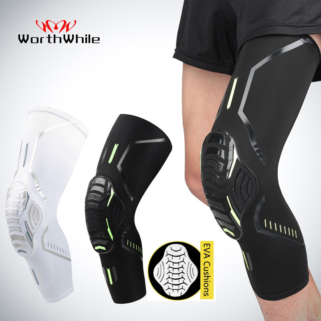 Basketball Kneepads Elastic Foam Volleyball Knee Pad Protector Fitness Gear