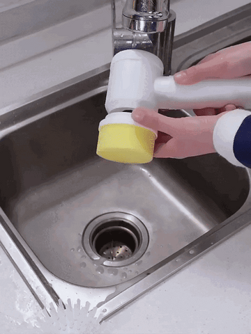 Escova Elétrica de Limpeza 5 em 1 - WashMAX®