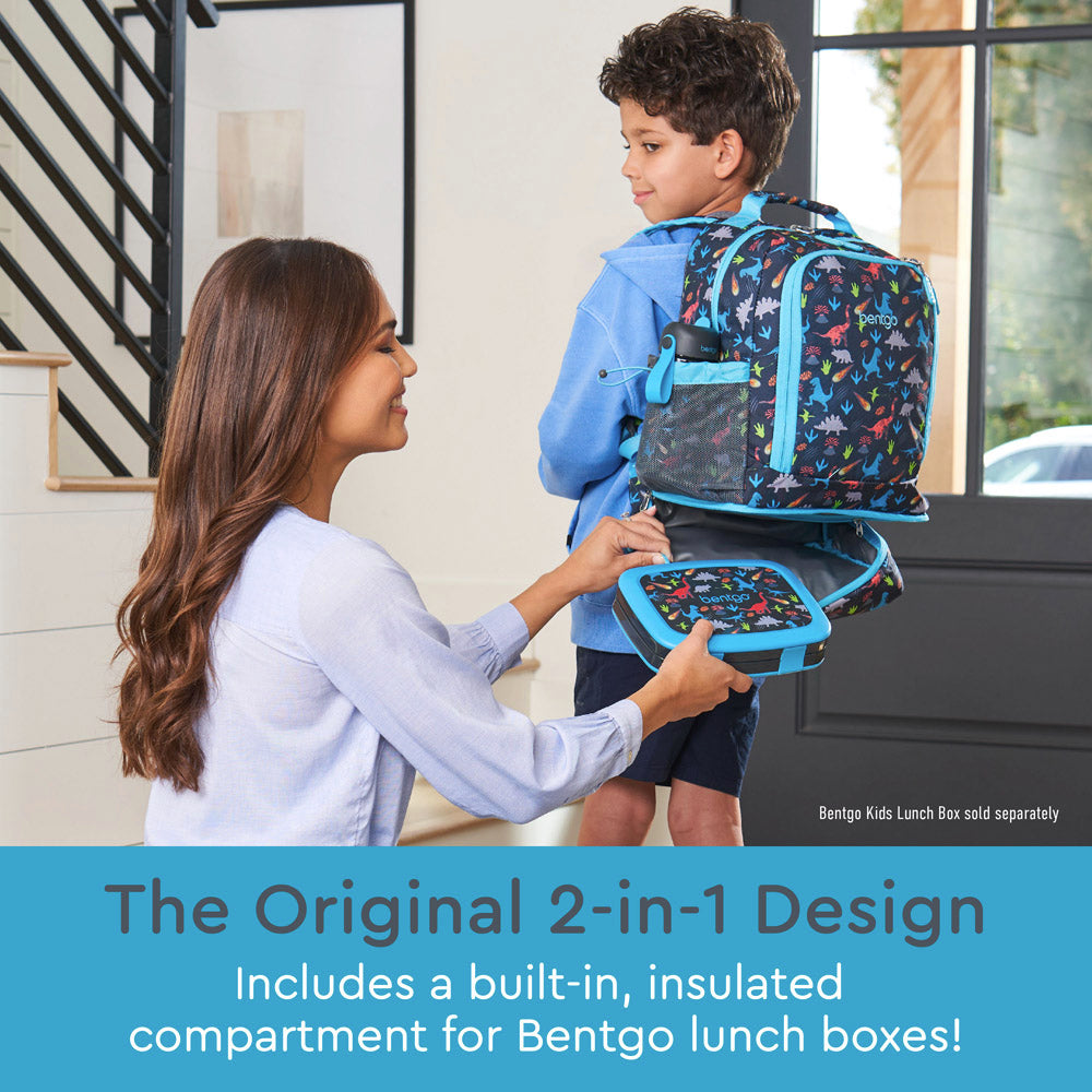 Bentgo® Kids Backpack - Confetti Edition Designed Lightweight 14” Backpack  for School, Travel & Daycare - Roomy Interior, Durable & Water-Resistant