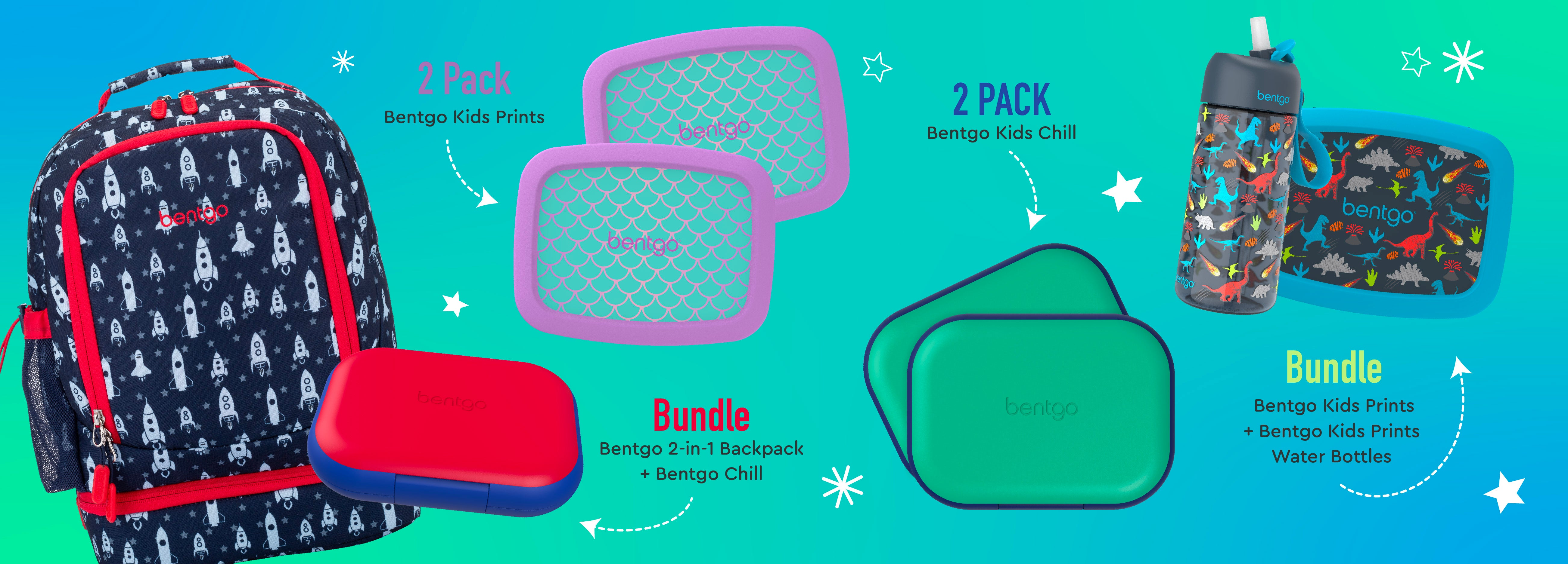 Bentgo Kids Lunch Box Bundle (2 Pack)