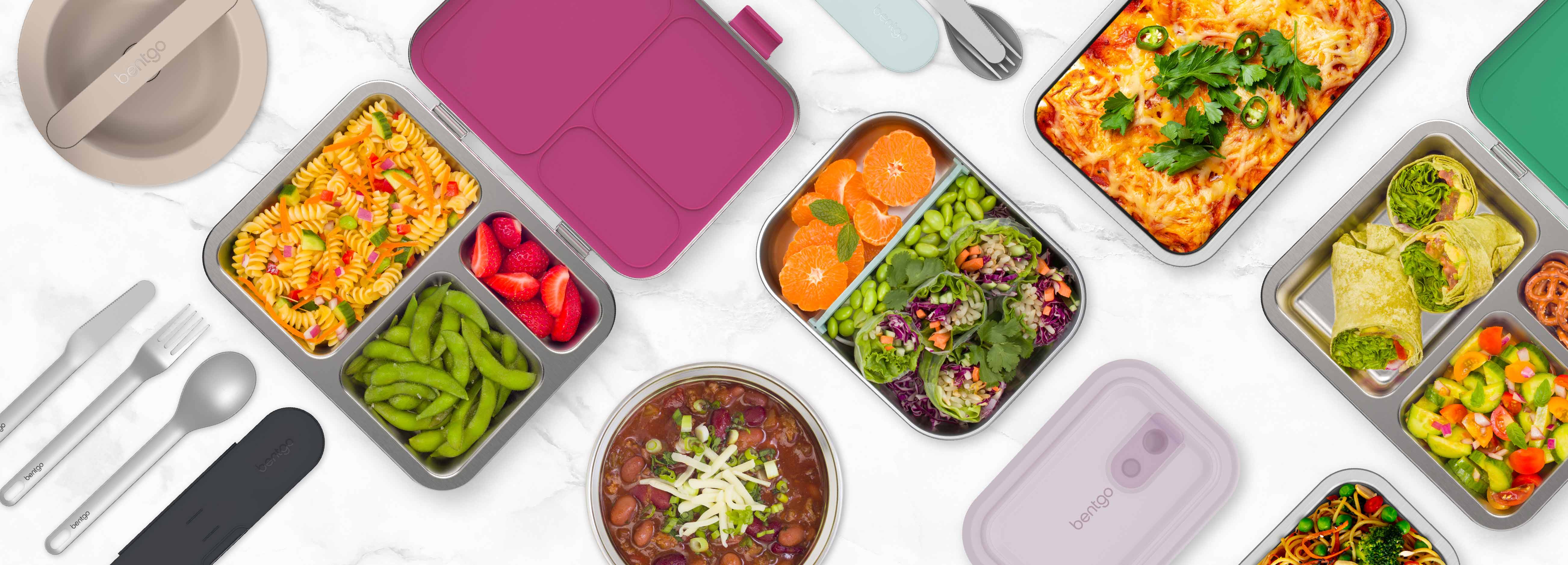 Bentgo Stainless-Steel Leak-Proof Lunch Box