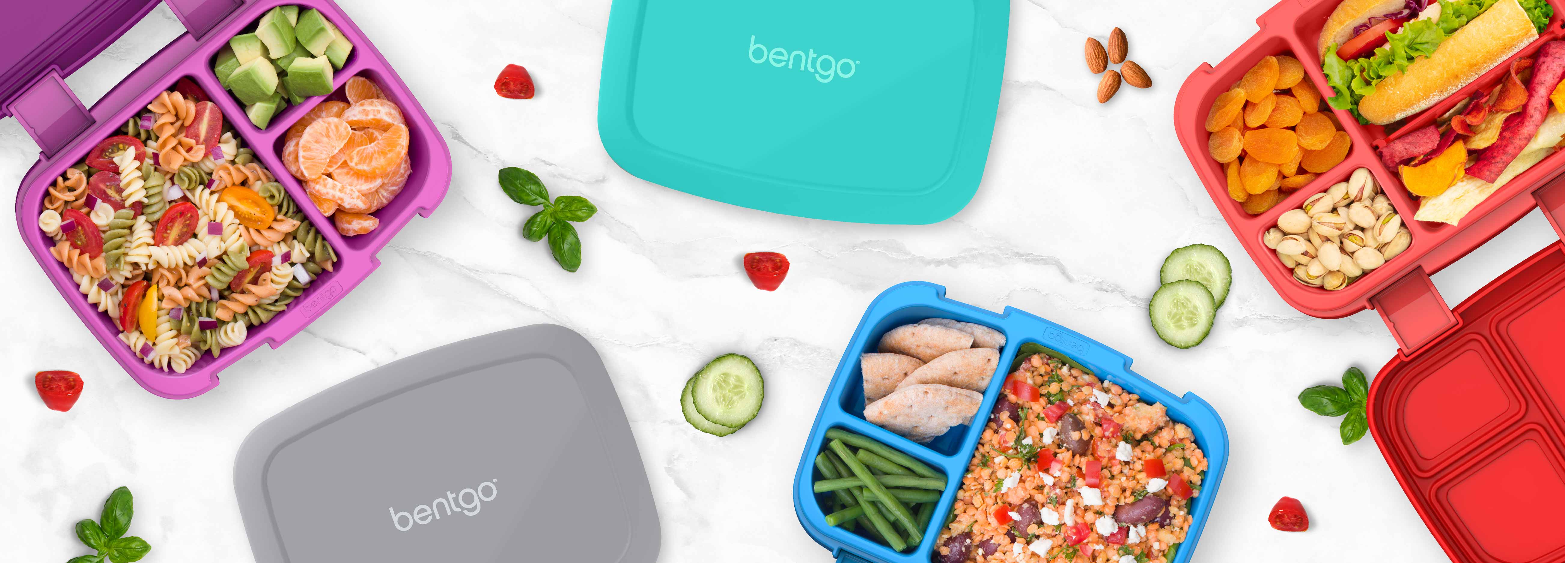 Bentgo® Fresh  Four Compartment Lunch Box