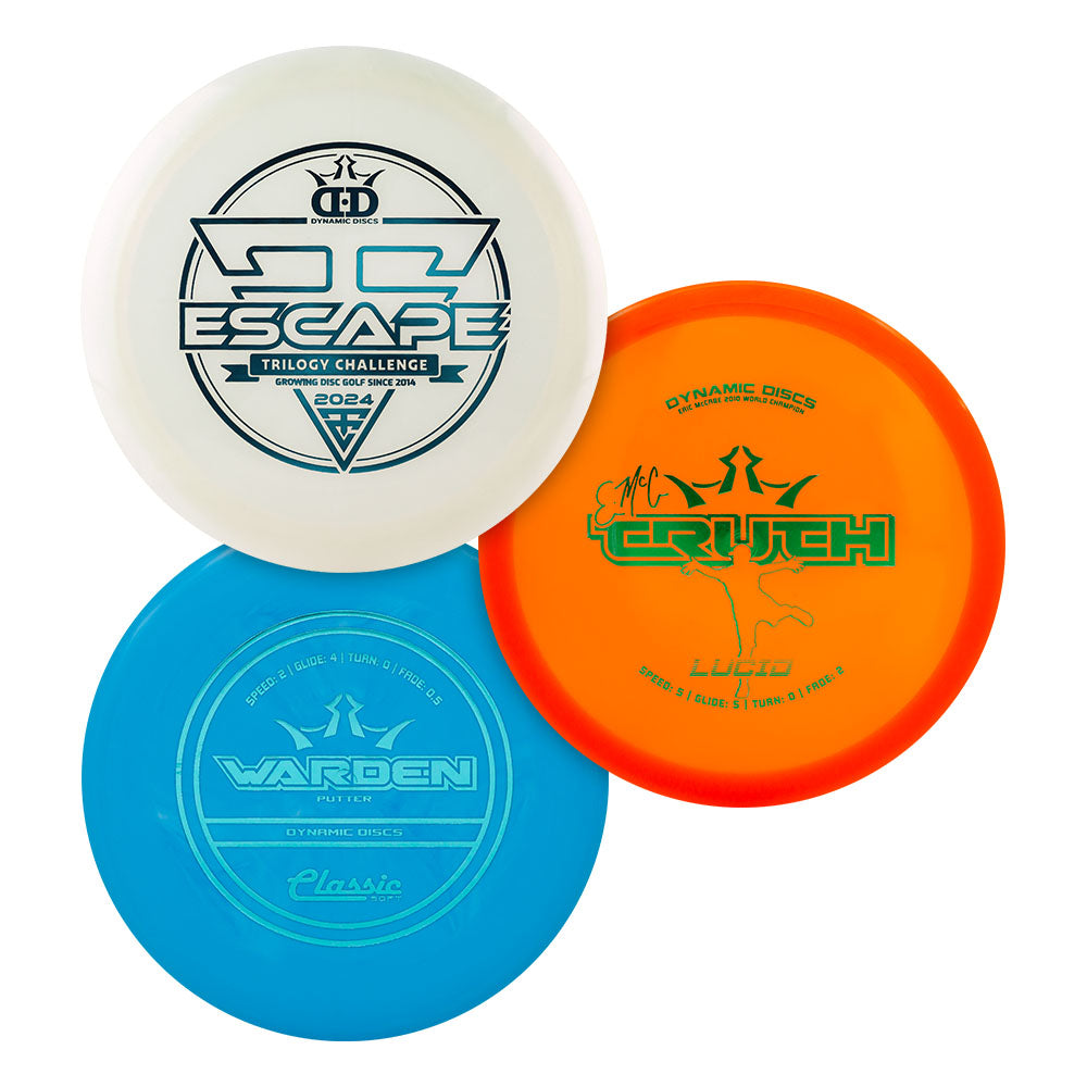 Dynamic Discs 3 Disc Premium Gift Starter Set