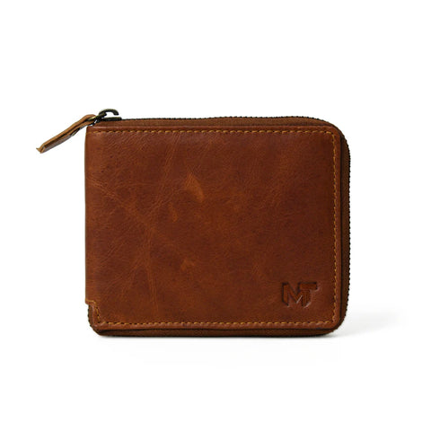 Top 10 Best Men's Leather Wallets in 2024- Zipper wallet