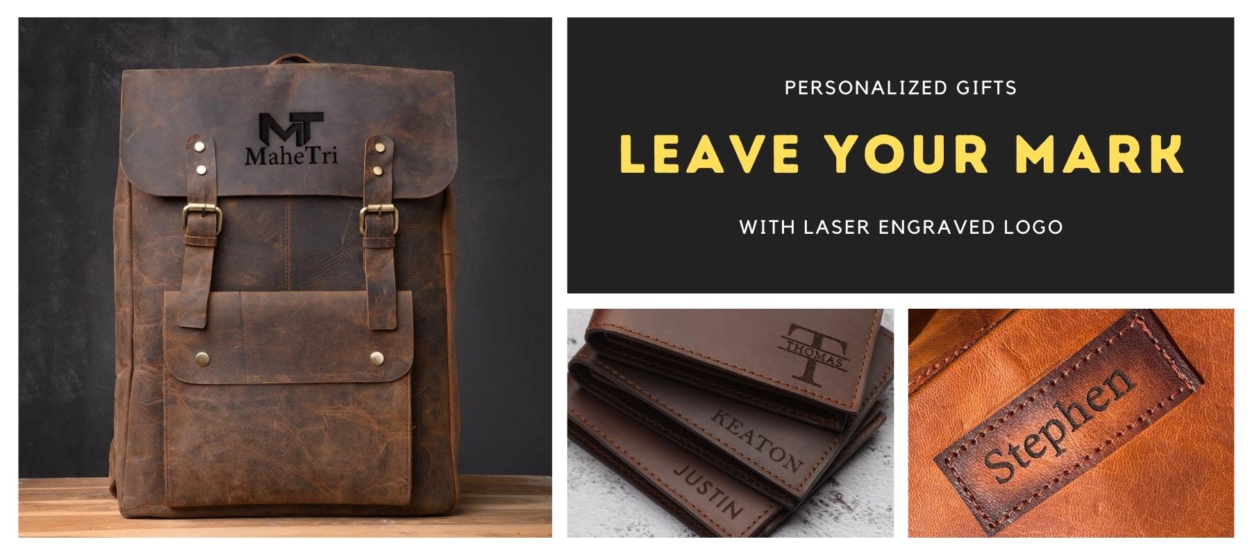 Personalization Leather Goods Collection for Bags