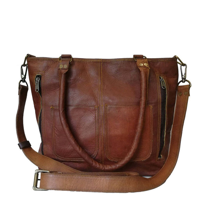 Terry Women's Shoulder Bag | Leather Tote Bag | Handbag | MaheTri