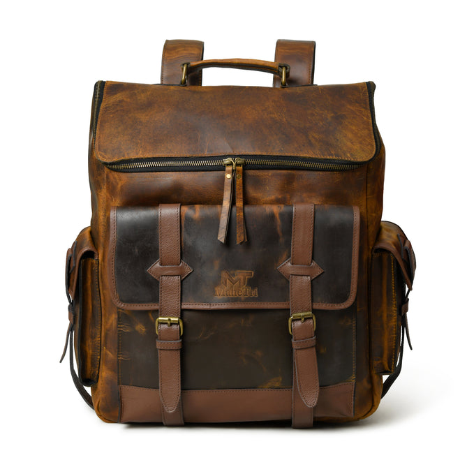 cider jumbo leather backpack for men