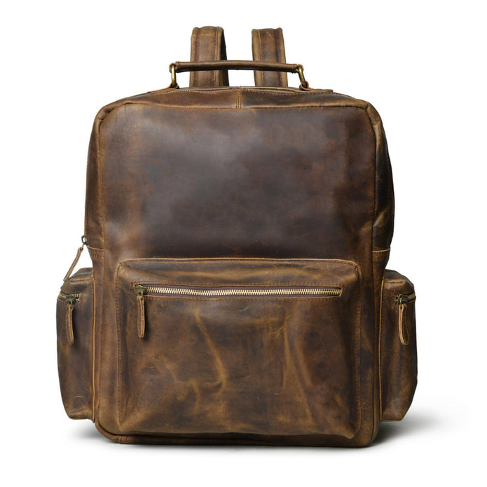 Doxon Leather Backpack For Men