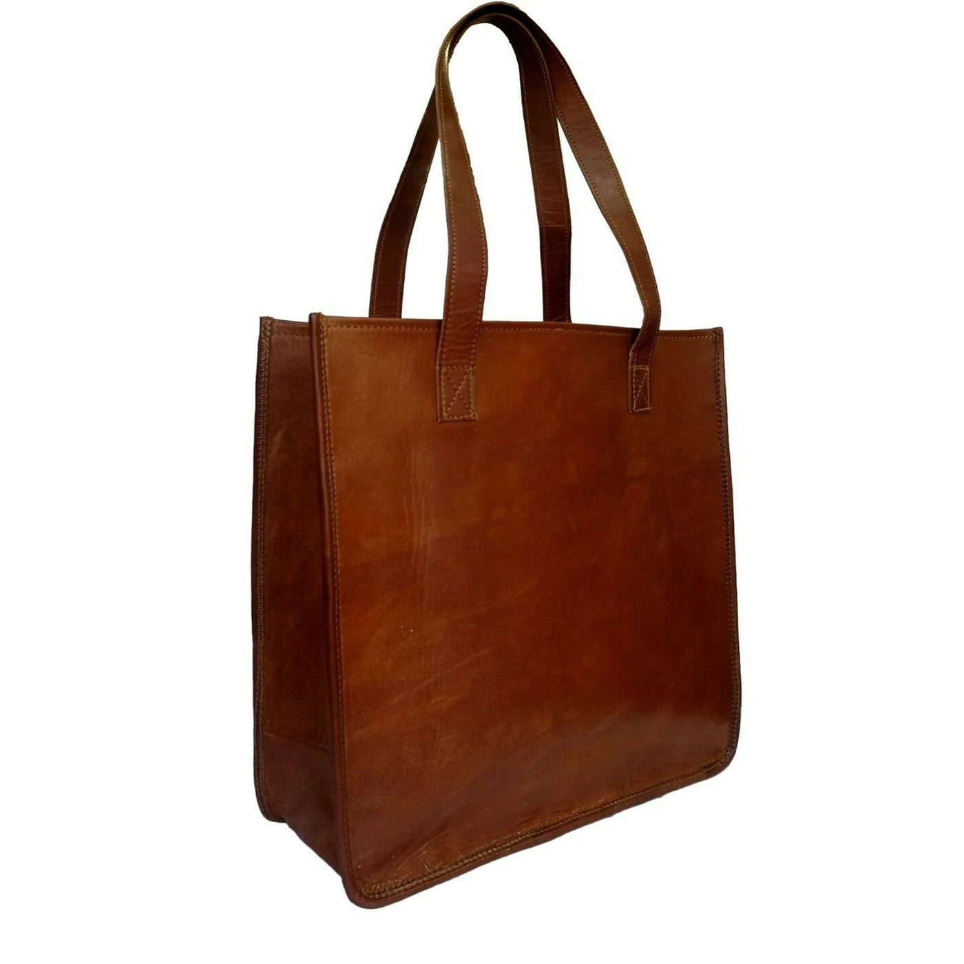Shannon Vintage Brown Women's Leather Tote | Women's Shoulder Bag | MT ...