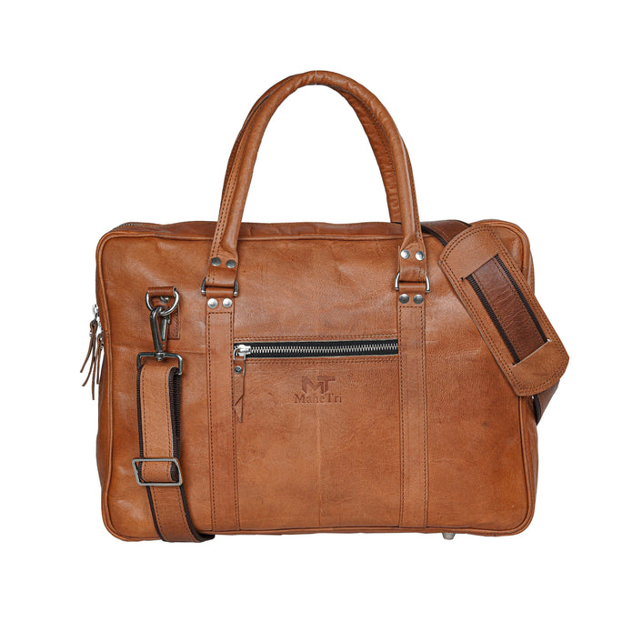 Executive Leather Messenger 2023, USA Made