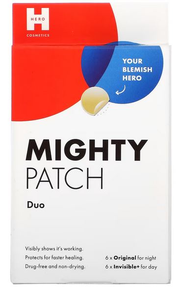 HERO COSMETICS MIGHTY PATCH Surface - 10 Strips - Hydrocolloid Large A –  Arkane Health