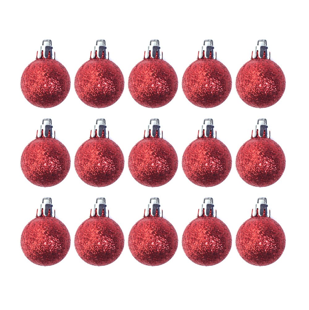 6/Set, Red Bead & Jingle Bell Ornaments – The Fox Decor