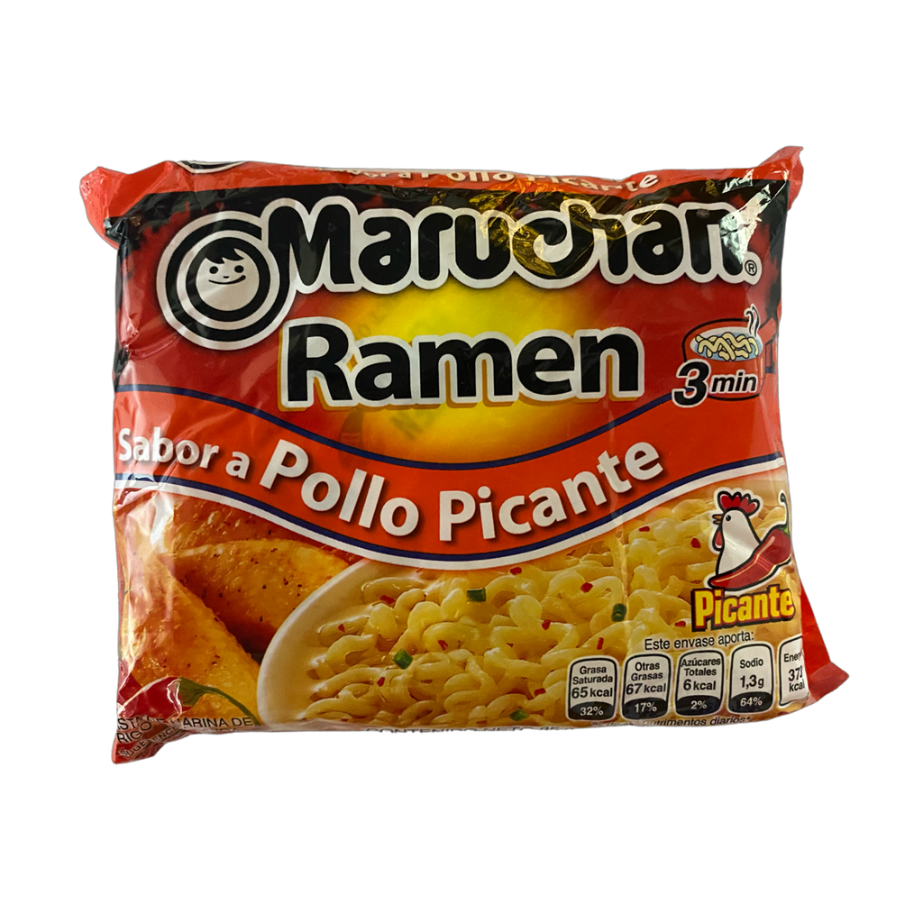 Sopa de fideos Pollo Picante Maruchan paquete 85gr