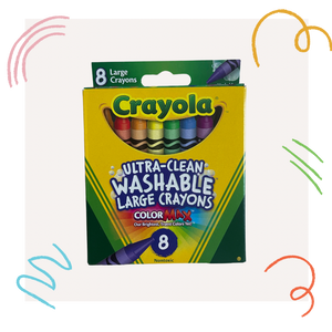 Crayola Classic Crayons, Multicolor - 8 count