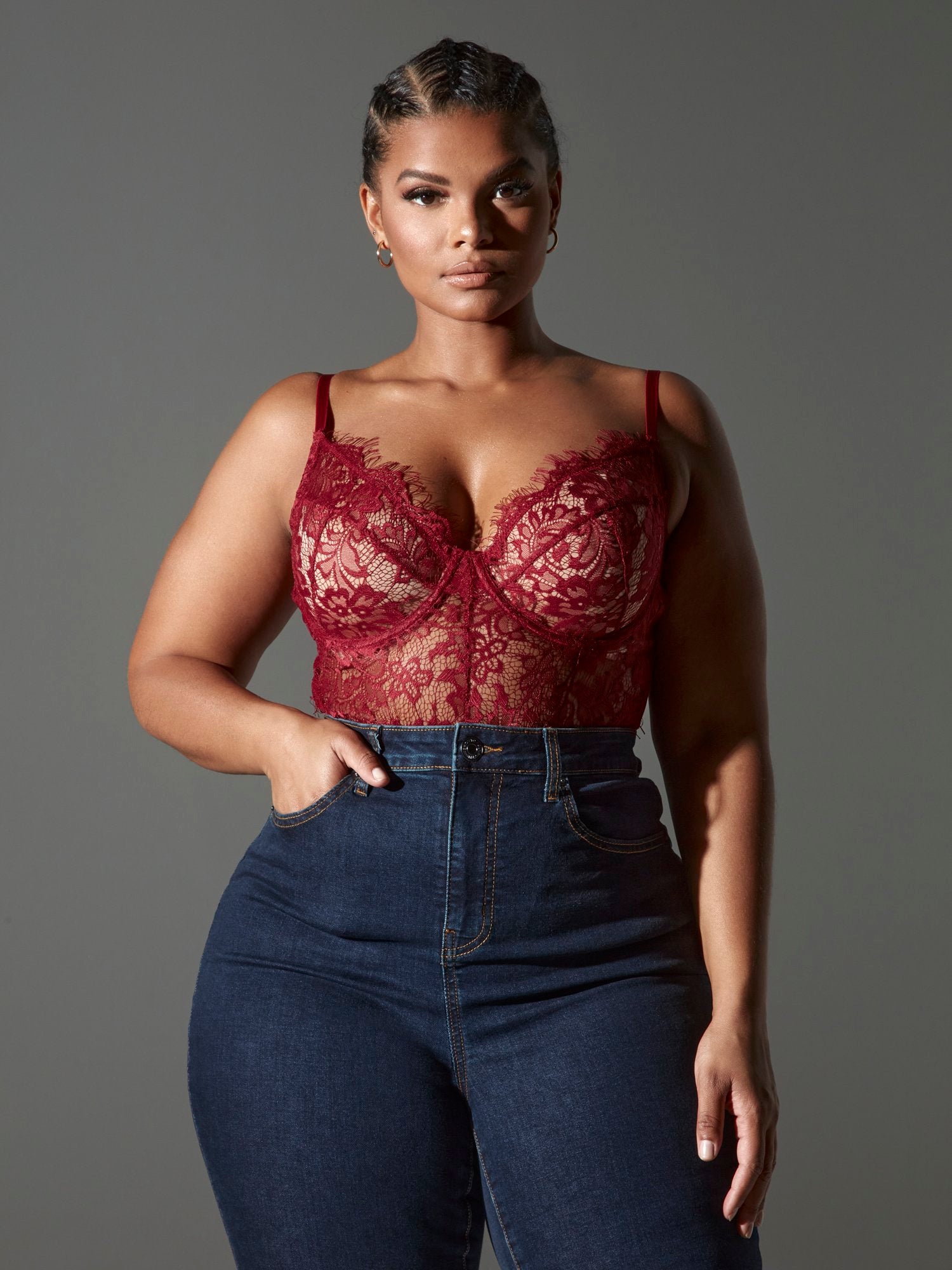 Marbella Bodysuit (Plus Size)  Lace bodysuit, Bodysuit fashion, Curvy  women fashion