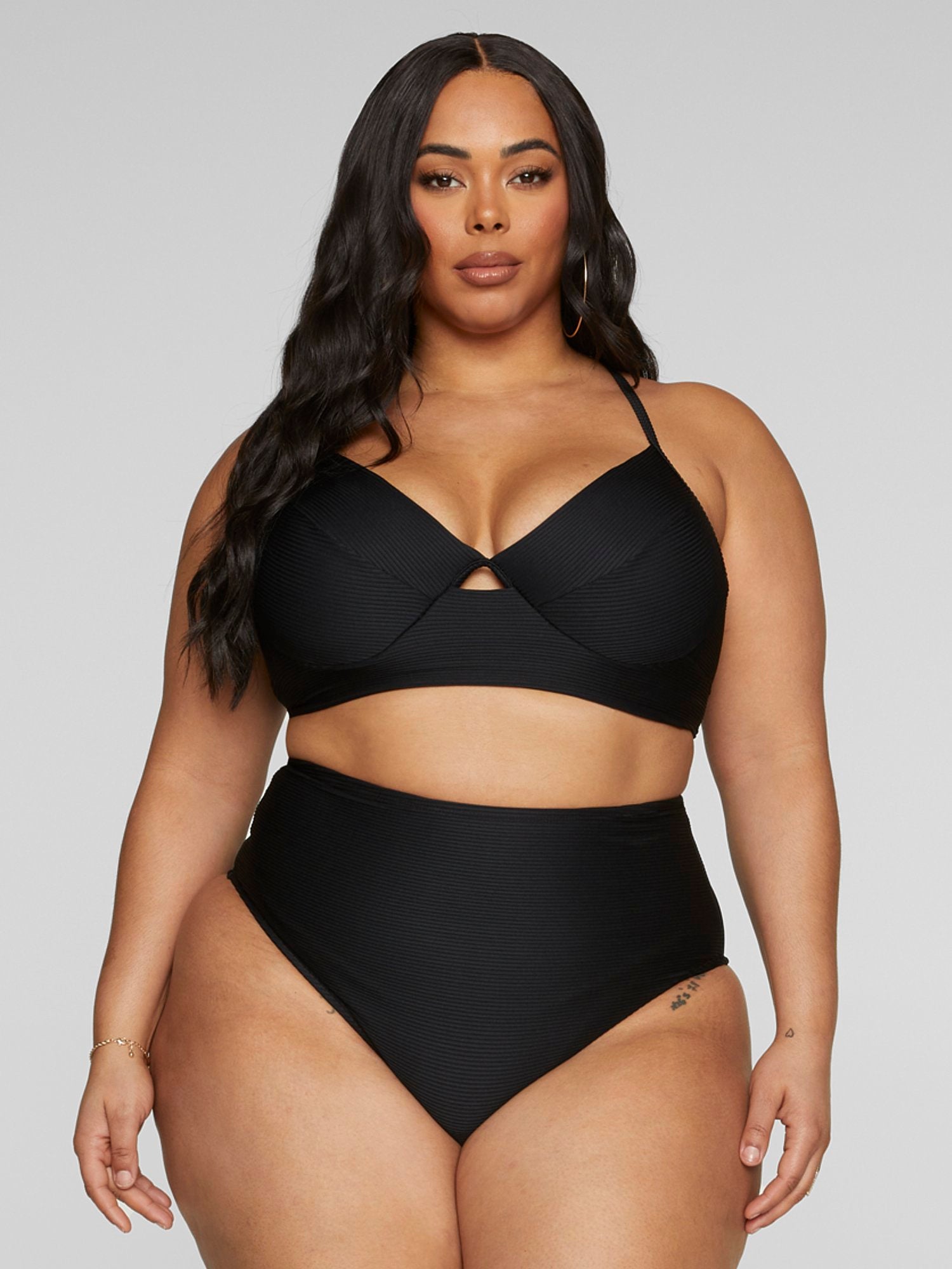 Plus Size Layla Tie Back Bikini Top