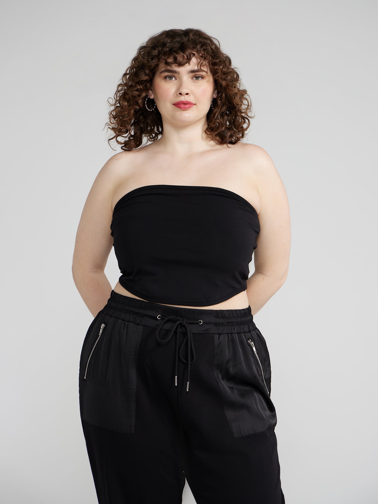 Plus Size FTF Essentials - Bandeau Tube Top