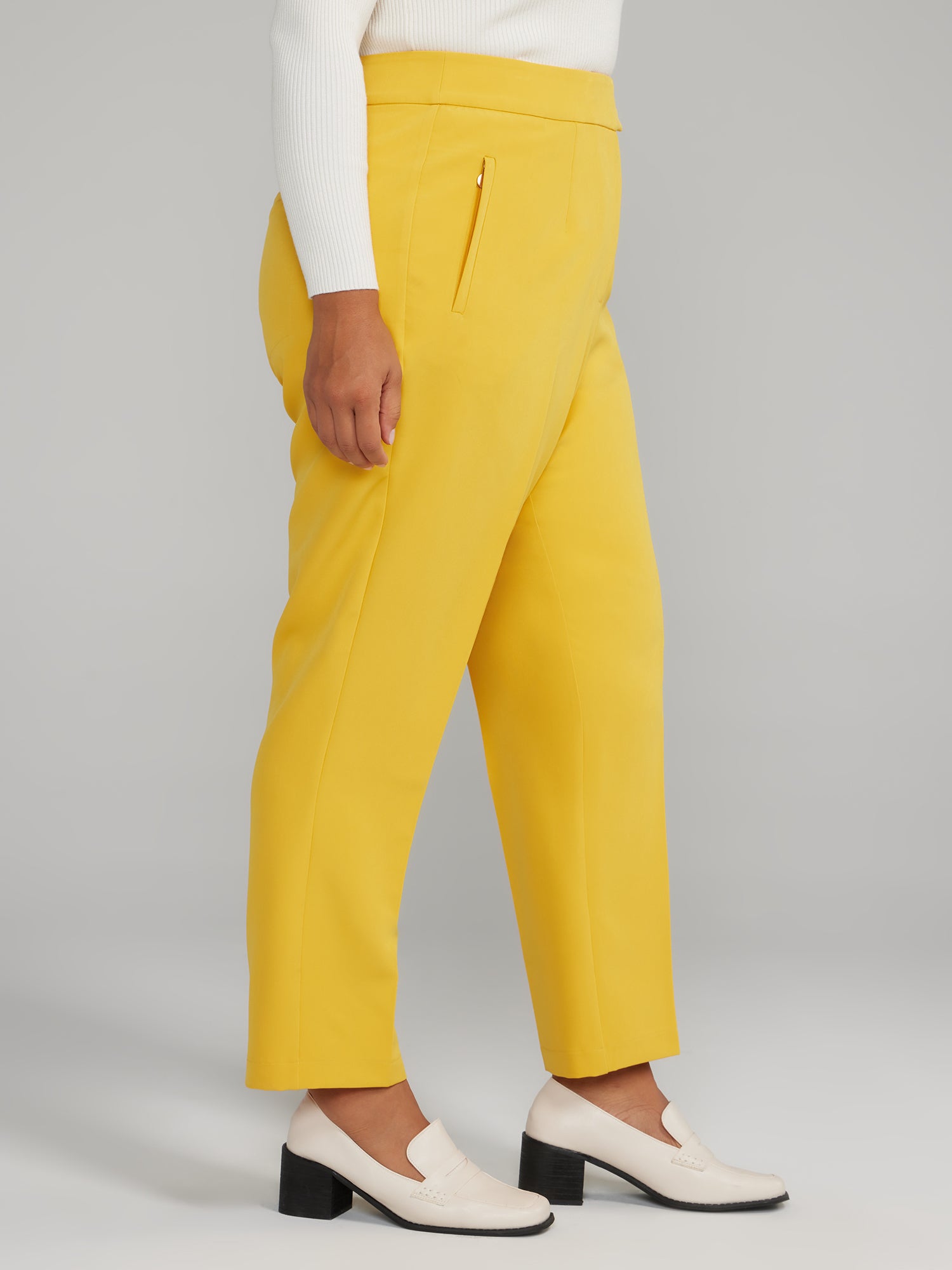 Plus Size The Liris High Rise Tapered Leg Pants | Fashion to Figure