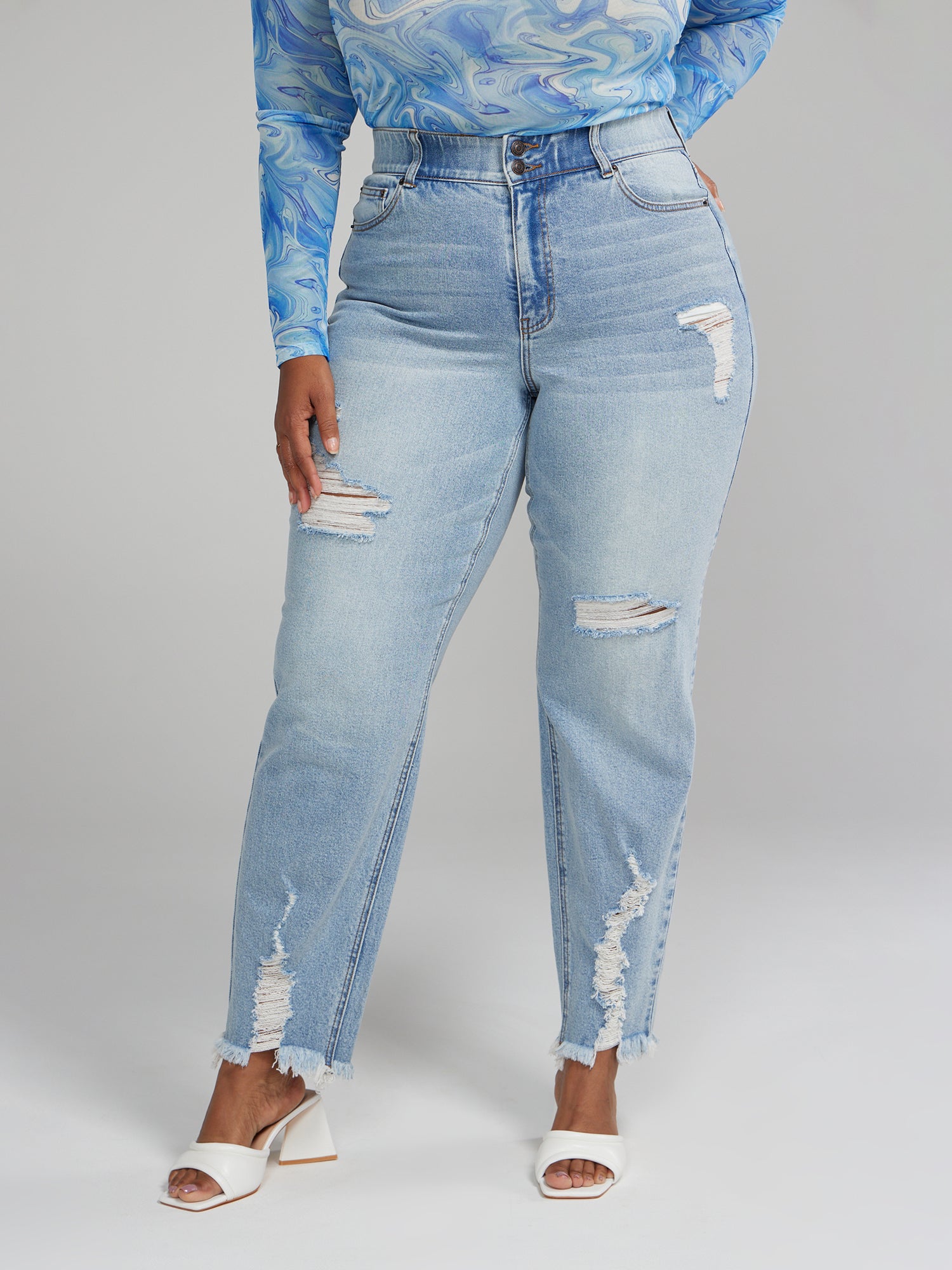 Straight Leg Jeans, Tall