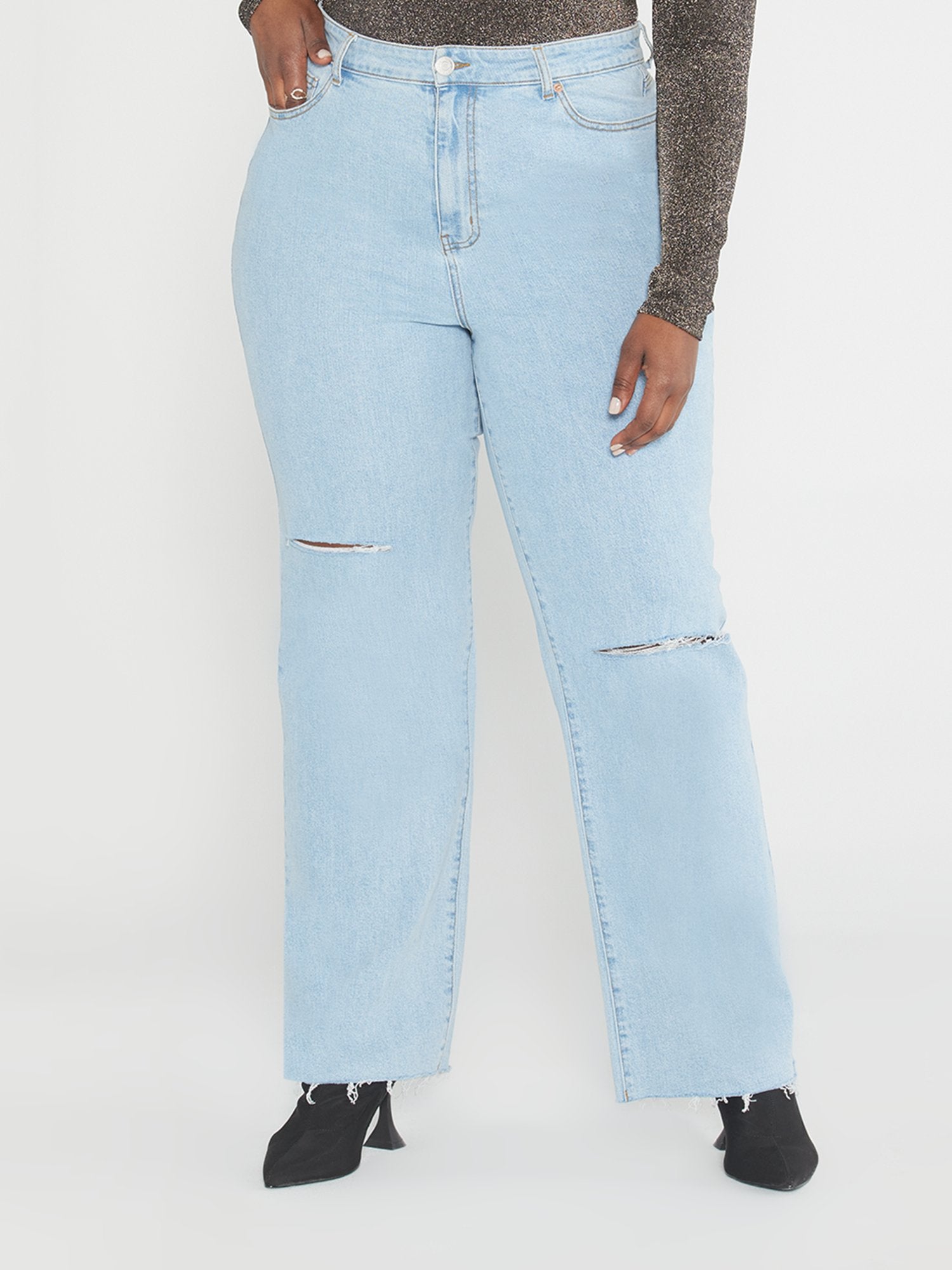 Plus Size Relaxed Jeans