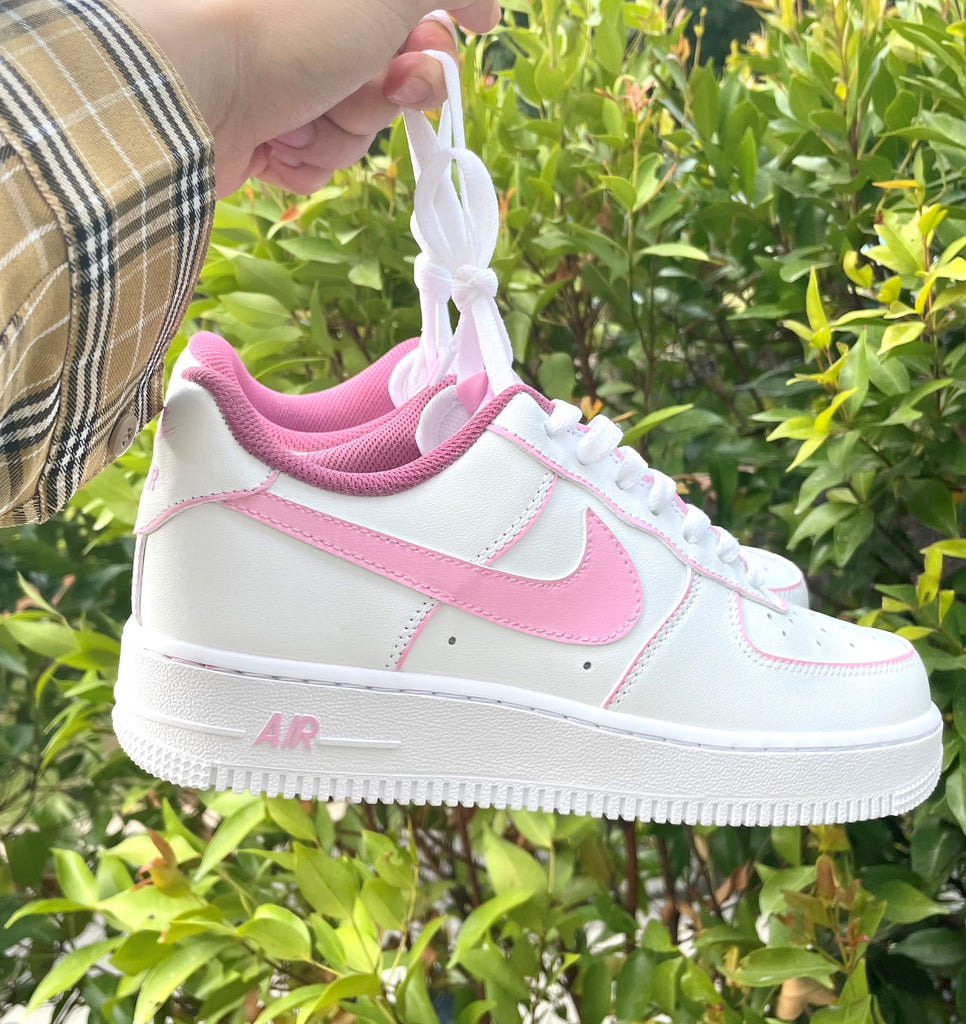 custom air force ones pink