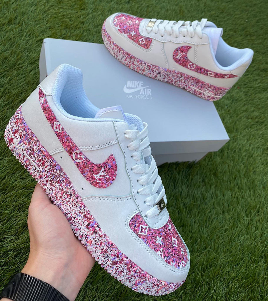 lv air force 1 pink