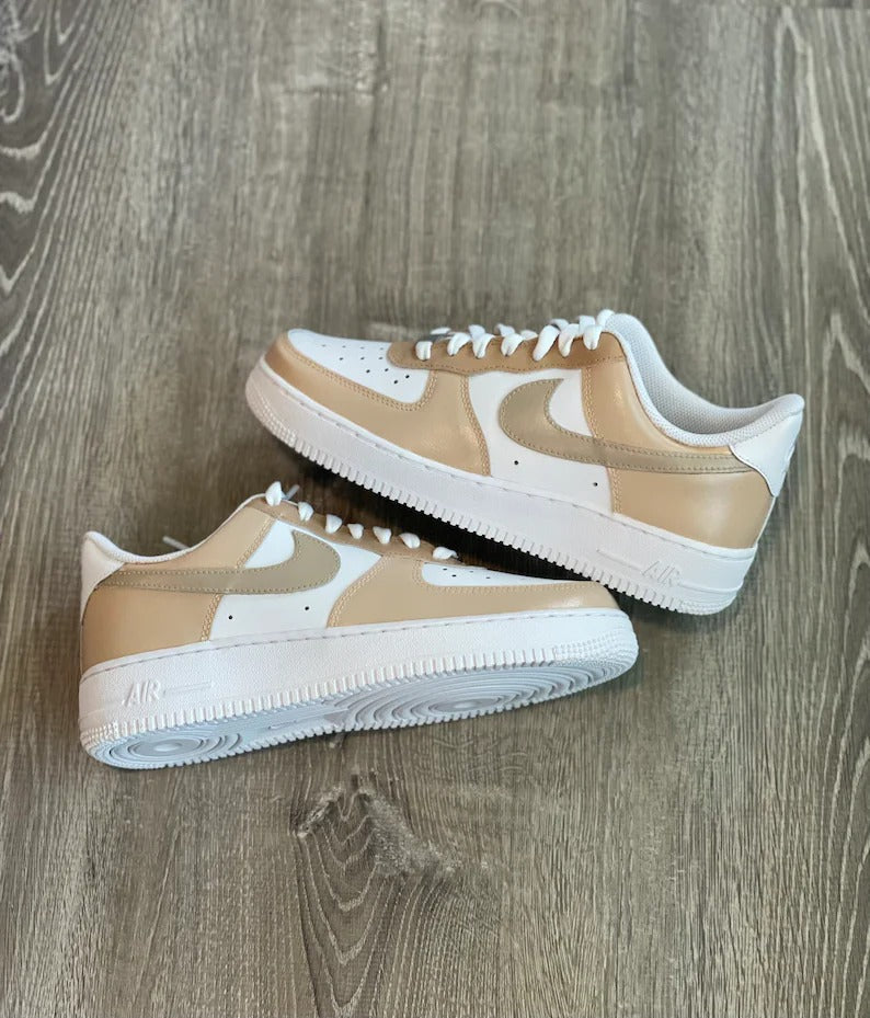 neutral beige air force 1