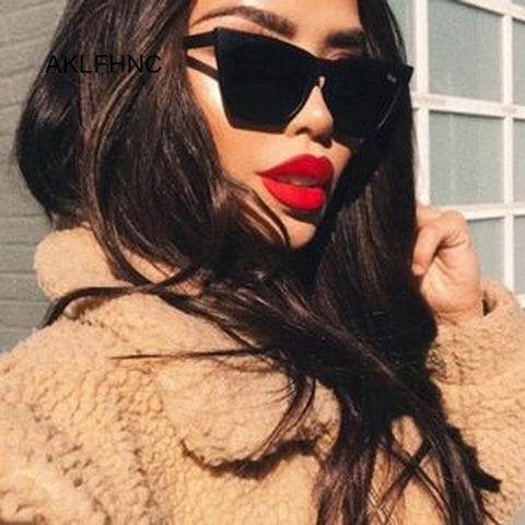 DCM Cateye Sunglasses Women Vintage Gradient Glasses Retro Cat eye Sun  glasses Female Eyewear UV400