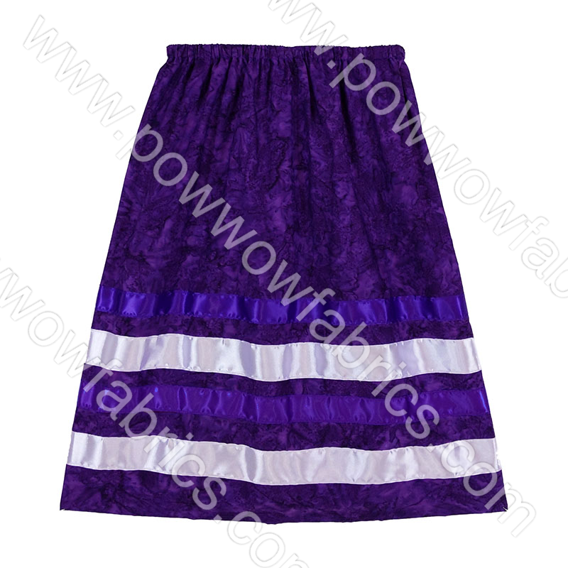 purple ribbon skirt