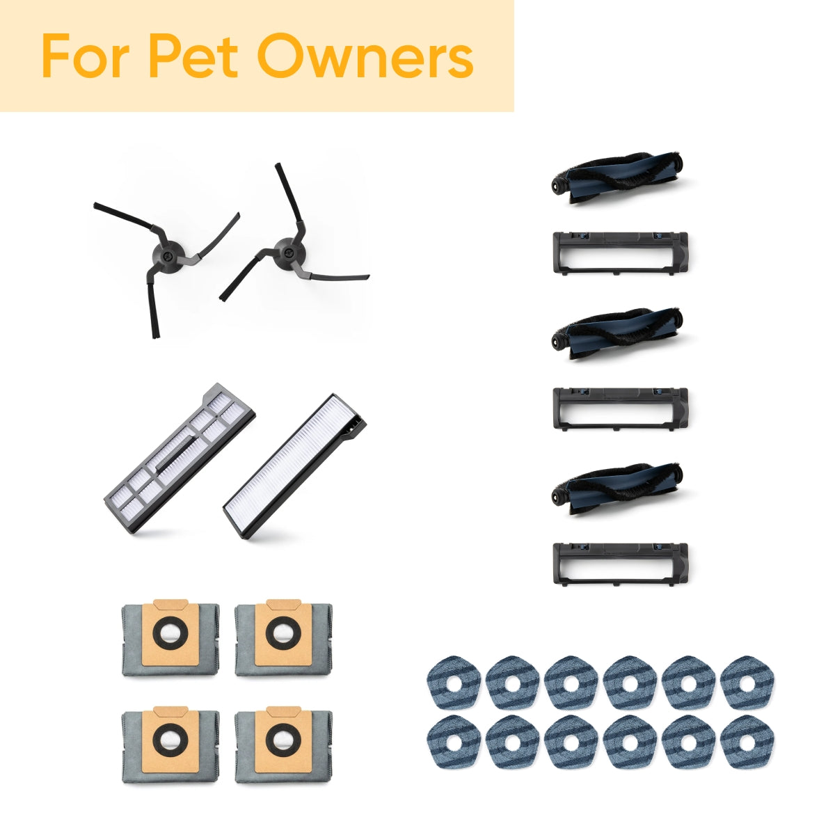 

(For Pet Owners Only)eufy X10 Pro Omni Accessories Subscription Service bundle