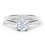 Pear Cut Diamond Engagement Ring