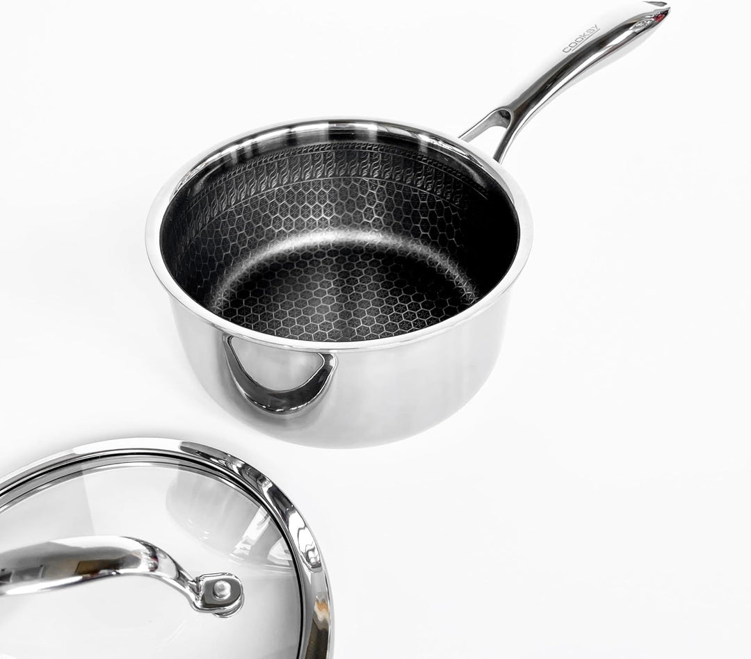 Cooksy 11 inch Stainless Nonstick Hybrid Fry Pan